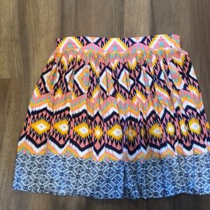 Mixed pattern Xhilaration summer skirt